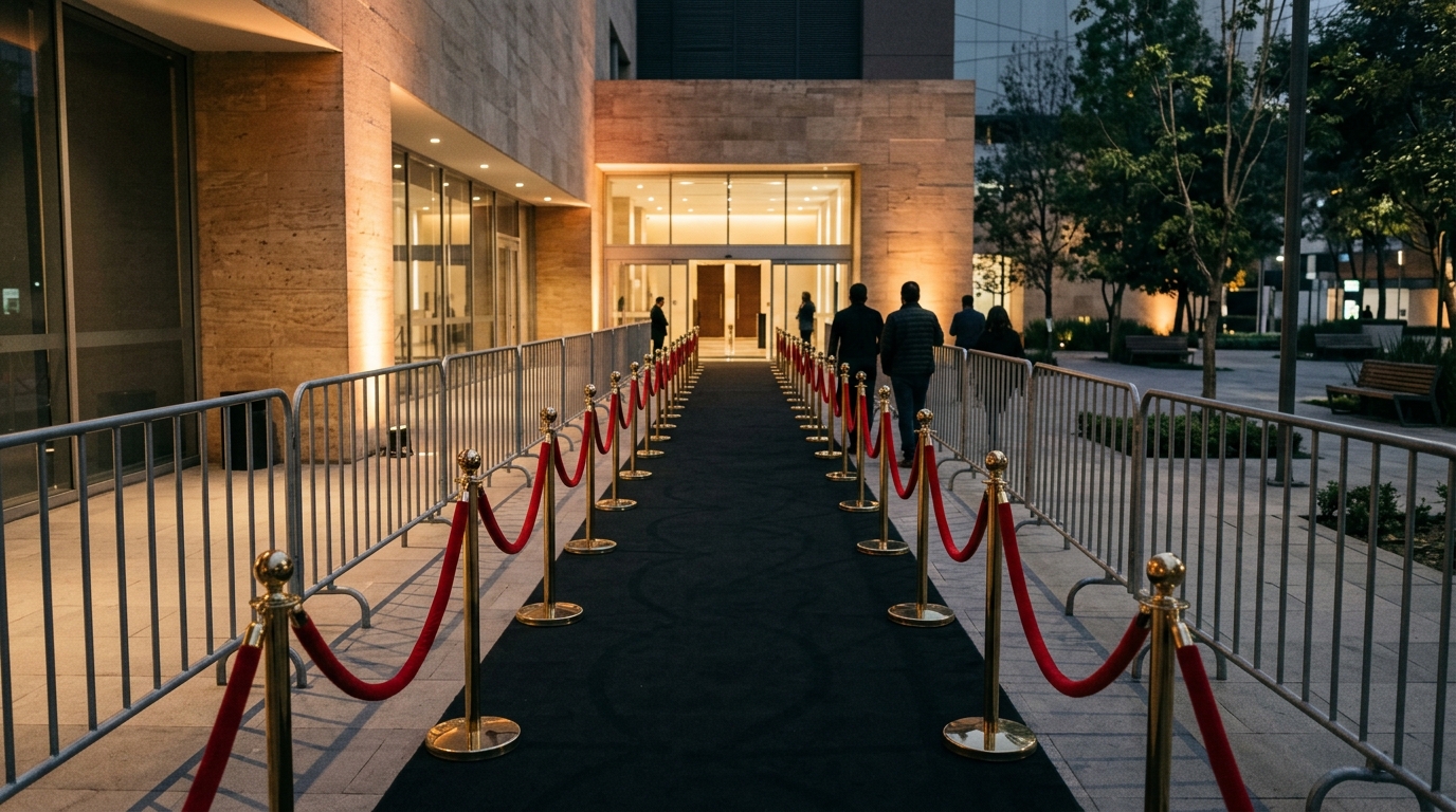 Alfombra negra del estreno de Animales en Netflix, plaza del sur de CDMX
