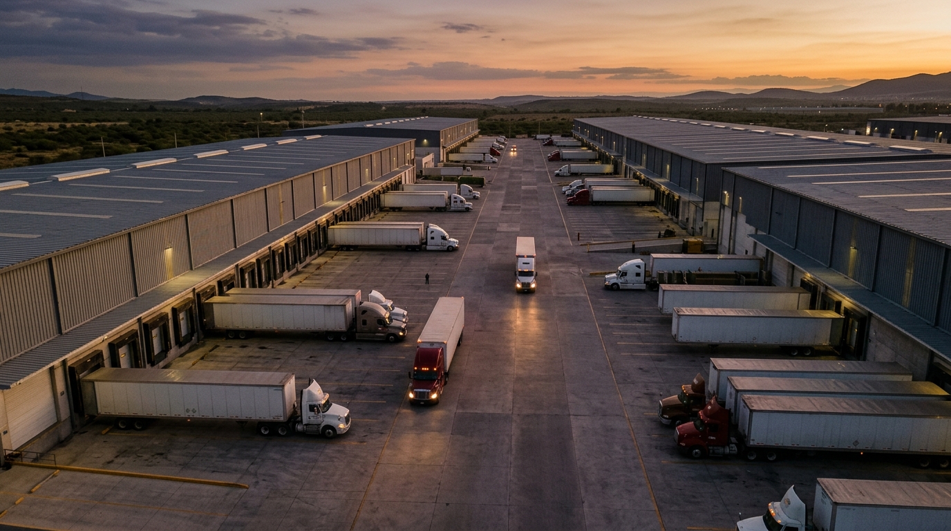 Naves industriales y andenes de carga en Nuevo León, polo de inversión extranjera directa